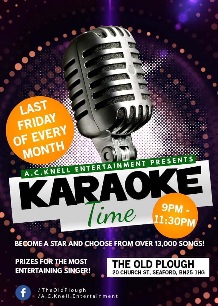 Karaoke Time at The Old Plough Seaford